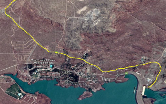 Tramo Salida desde C. Hidroeléctrica El Chocón hasta RN 237