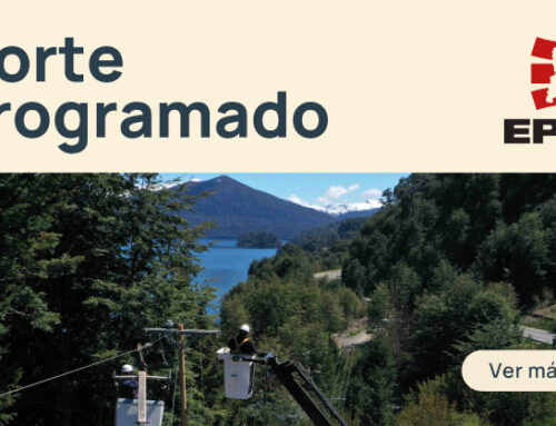 Cortes programados en San Martín y Junín de los Andes entre el 5 y el 7/11/25