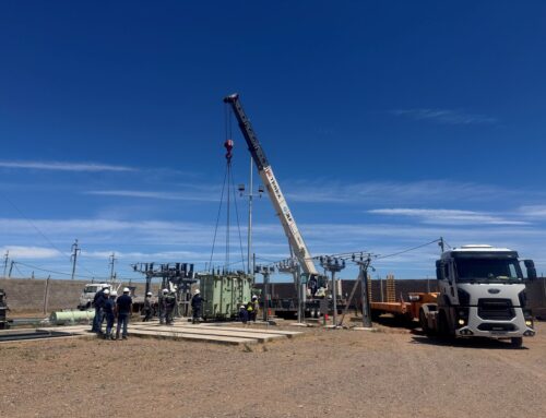 Llegó el transformador para la nueva subestación de Senillosa