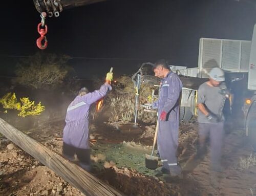 Cuadrillas del EPEN trabajan en distintos puntos de la provincia